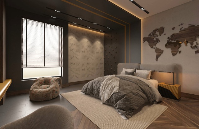 Boys Bedroom , Yas island abu dhabi